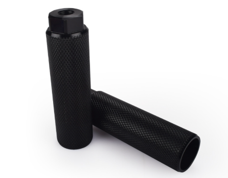 1 Pair Aluminum Alloy Anti - Skid BMX Bike Pegs