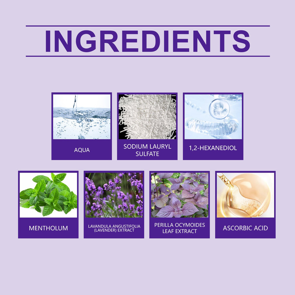 Purple Teeth Cleaning Mousse, Clean And Care For Teeth Oral Care Remove Stains And Gentle Teeth Cleaning Mousse