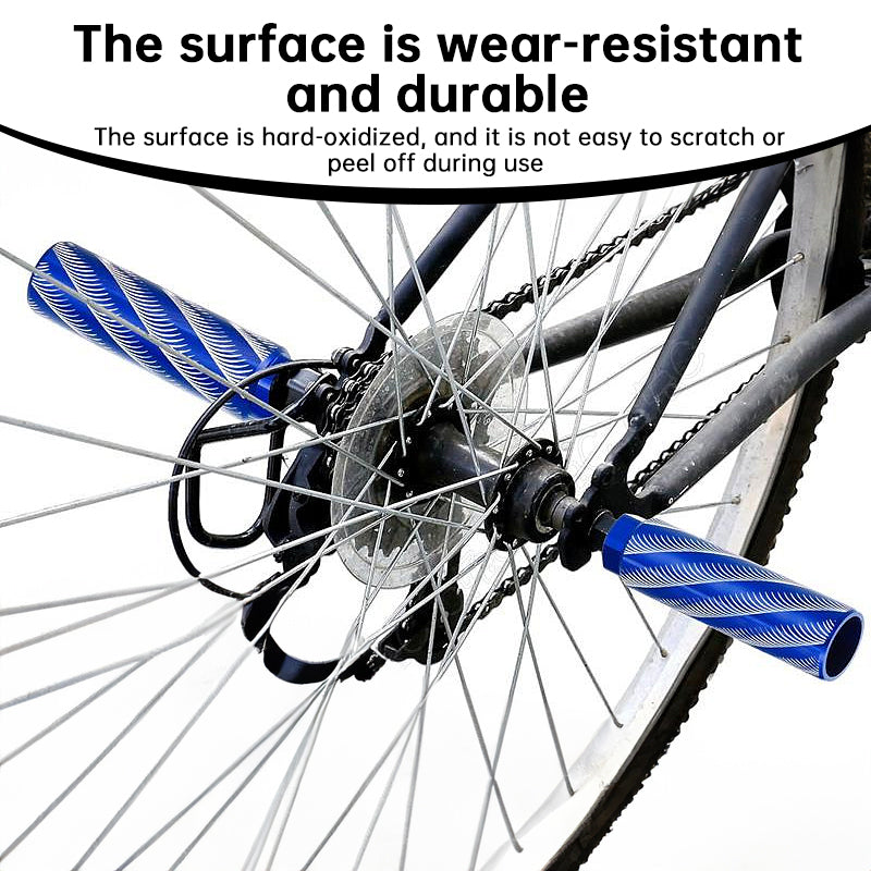 1 Pair Aluminum Alloy Anti - Skid BMX Bike Pegs