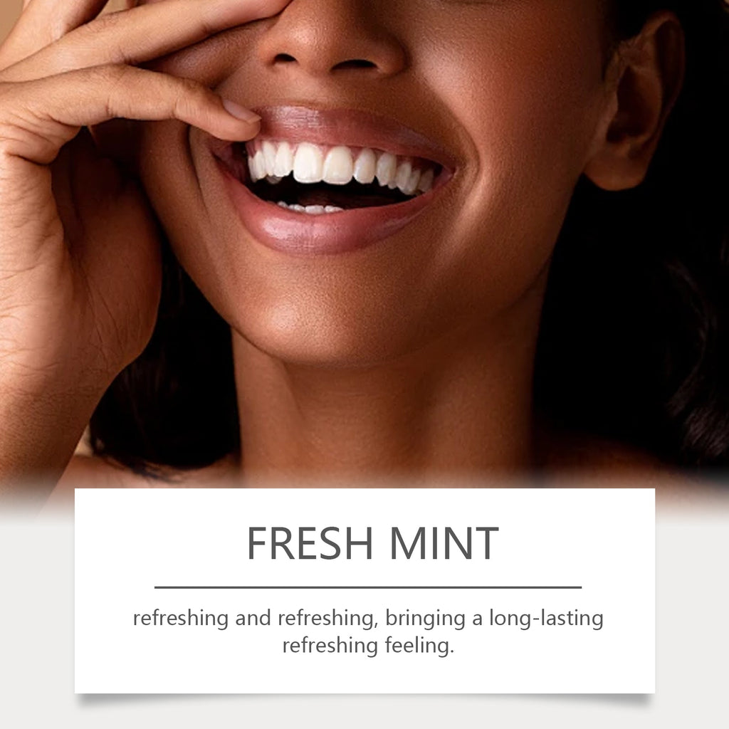 Purple Teeth Cleaning Mousse, Clean And Care For Teeth Oral Care Remove Stains And Gentle Teeth Cleaning Mousse